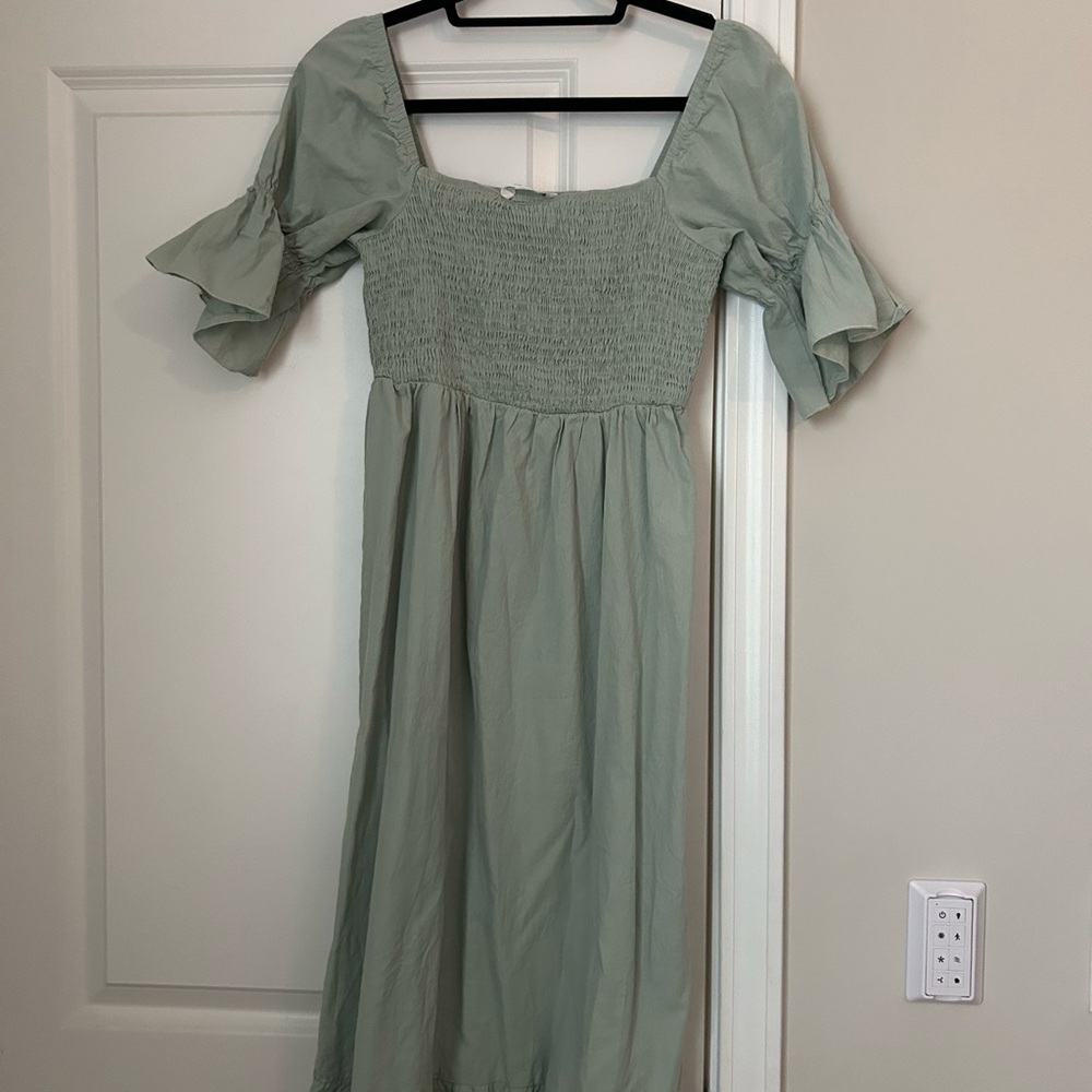 Sage Green Women's Dress